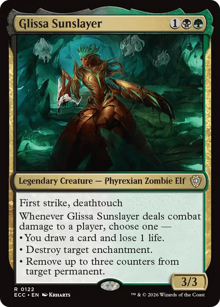 Glissa Sunslayer · Lorwyn Eclipsed Commander