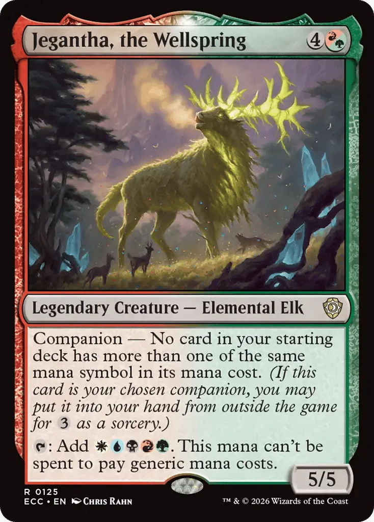Jegantha, the Wellspring · Lorwyn Eclipsed Commander