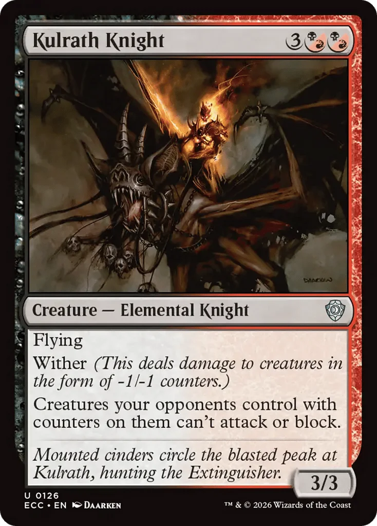 Kulrath Knight · Lorwyn Eclipsed Commander