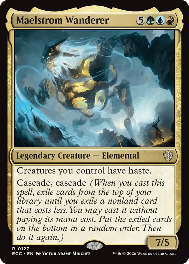 Maelstrom Wanderer · Lorwyn Eclipsed Commander