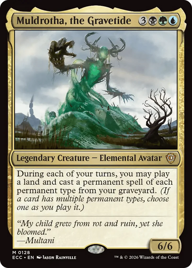 Muldrotha, the Gravetide · Lorwyn Eclipsed Commander