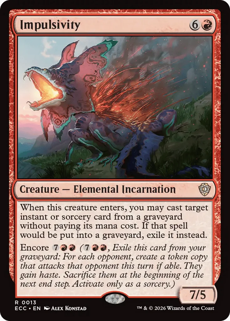 Impulsivity · Lorwyn Eclipsed Commander