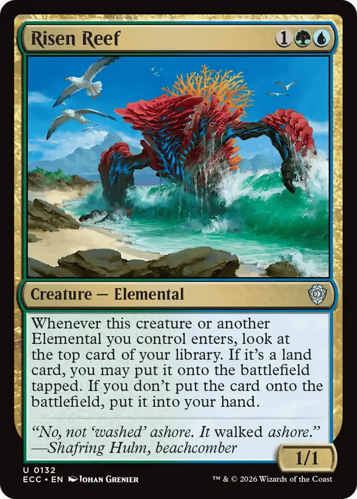 Risen Reef · Lorwyn Eclipsed Commander