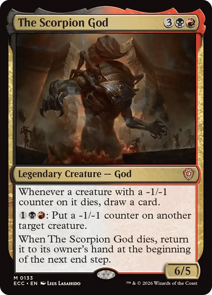 The Scorpion God · Lorwyn Eclipsed Commander