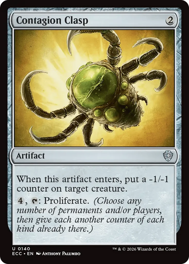 Contagion Clasp · Lorwyn Eclipsed Commander