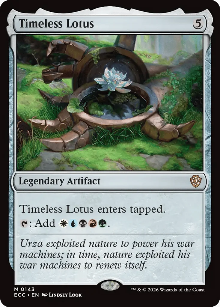Timeless Lotus · Lorwyn Eclipsed Commander