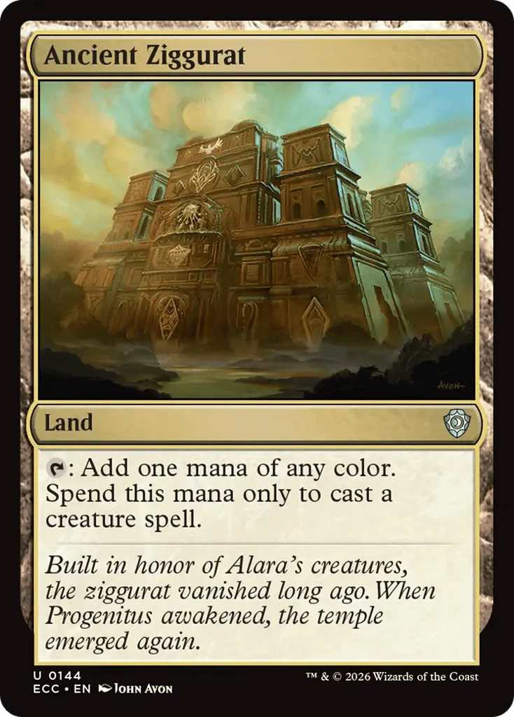 Ancient Ziggurat · Lorwyn Eclipsed Commander