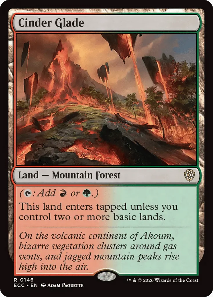 Cinder Glade · Lorwyn Eclipsed Commander