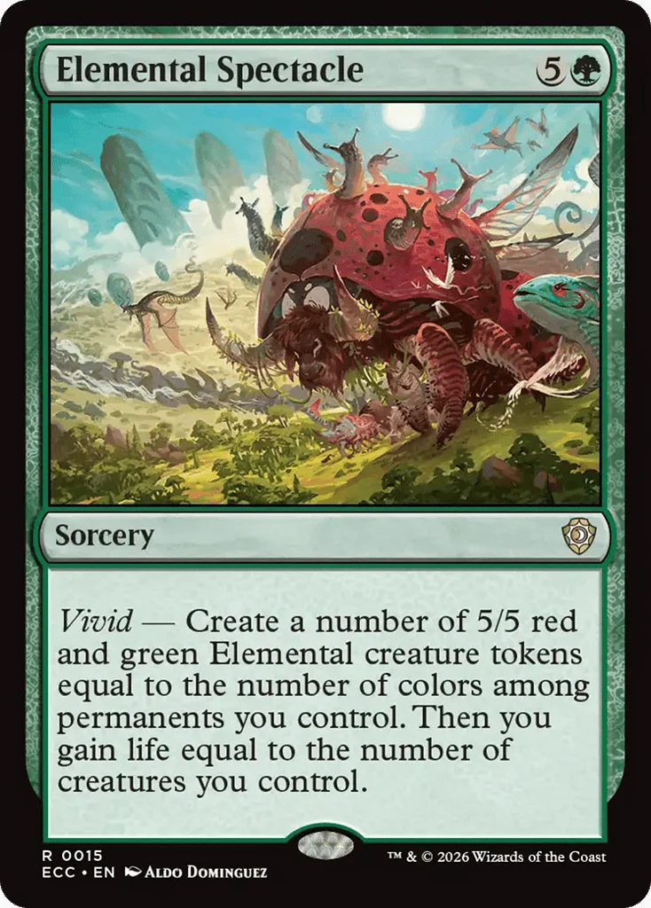 Elemental Spectacle · Lorwyn Eclipsed Commander