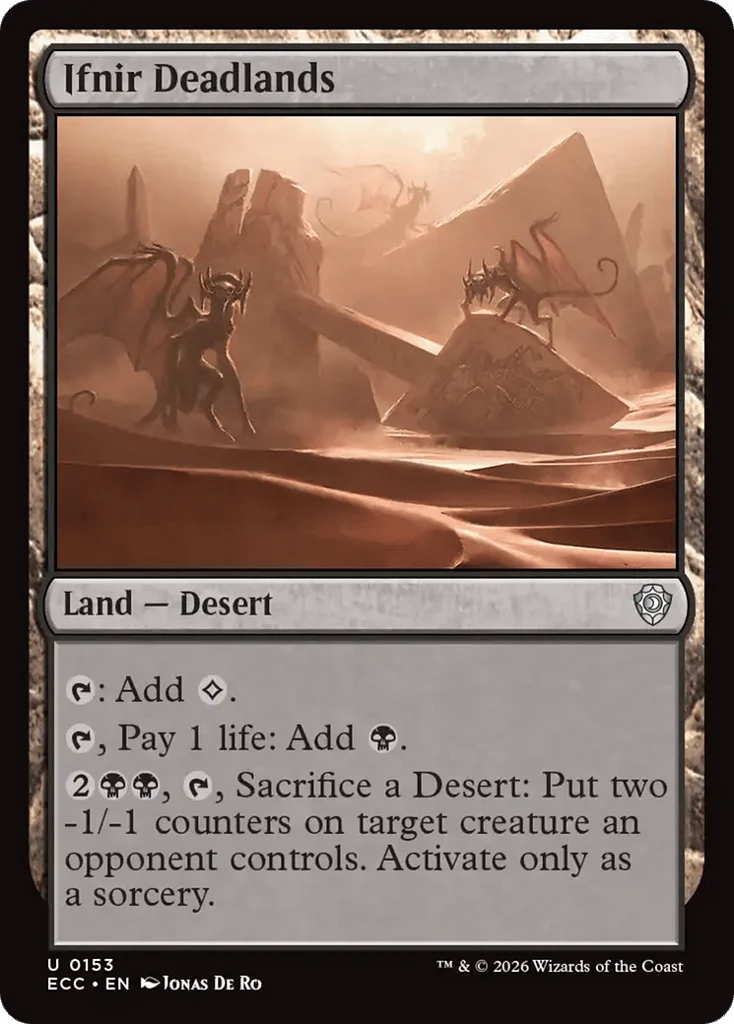 Ifnir Deadlands · Lorwyn Eclipsed Commander