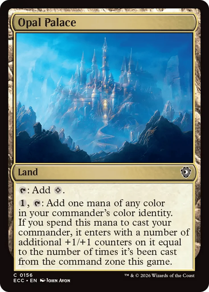 Opal Palace · Lorwyn Eclipsed Commander