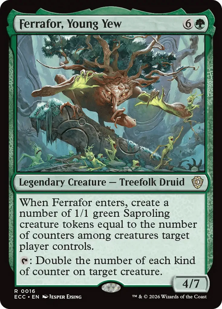 Ferrafor, Young Yew · Lorwyn Eclipsed Commander