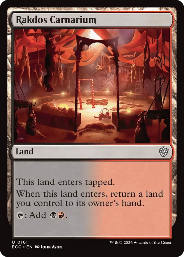 Rakdos Carnarium · Lorwyn Eclipsed Commander