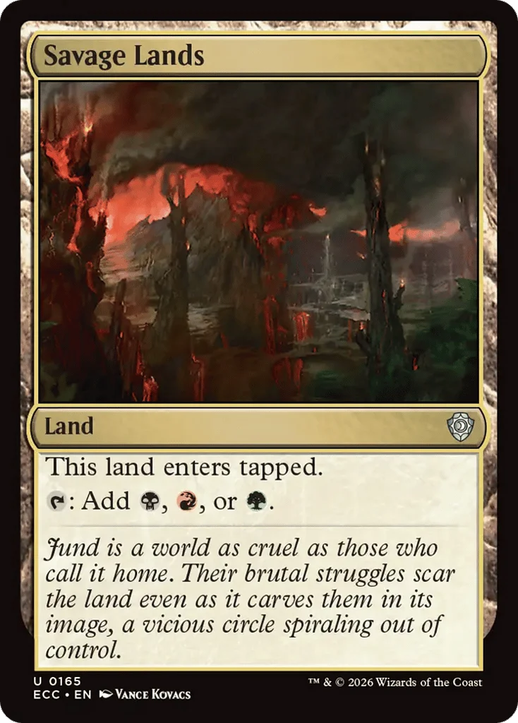 Savage Lands · Lorwyn Eclipsed Commander