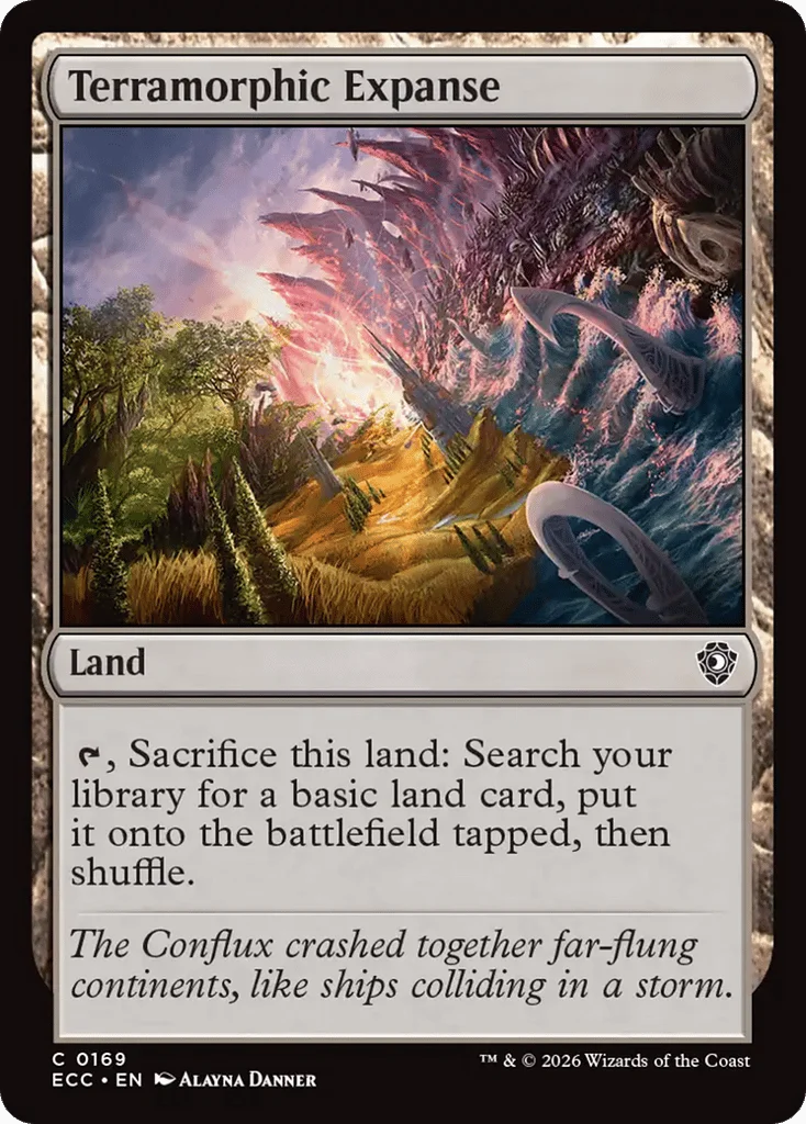 Terramorphic Expanse · Lorwyn Eclipsed Commander
