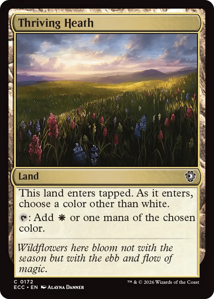 Thriving Heath · Lorwyn Eclipsed Commander