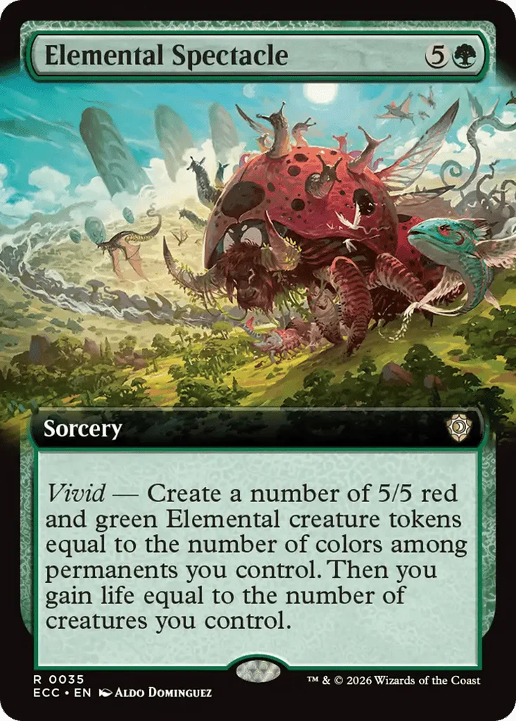 Elemental Spectacle · Lorwyn Eclipsed Commander
