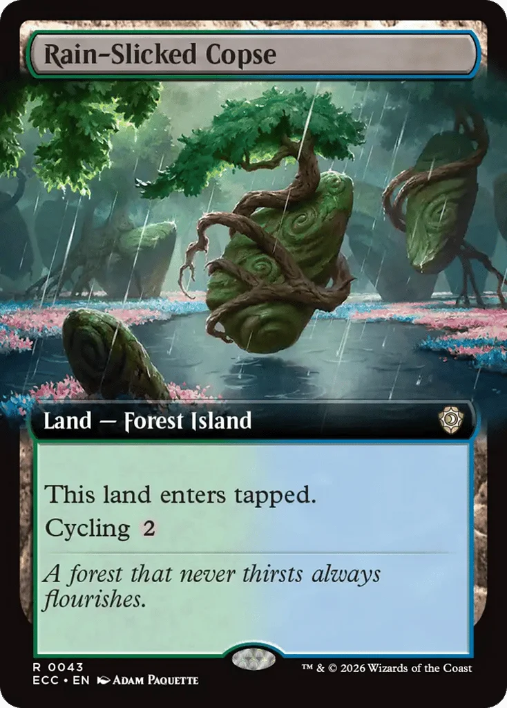 Rain-Slicked Copse · Lorwyn Eclipsed Commander