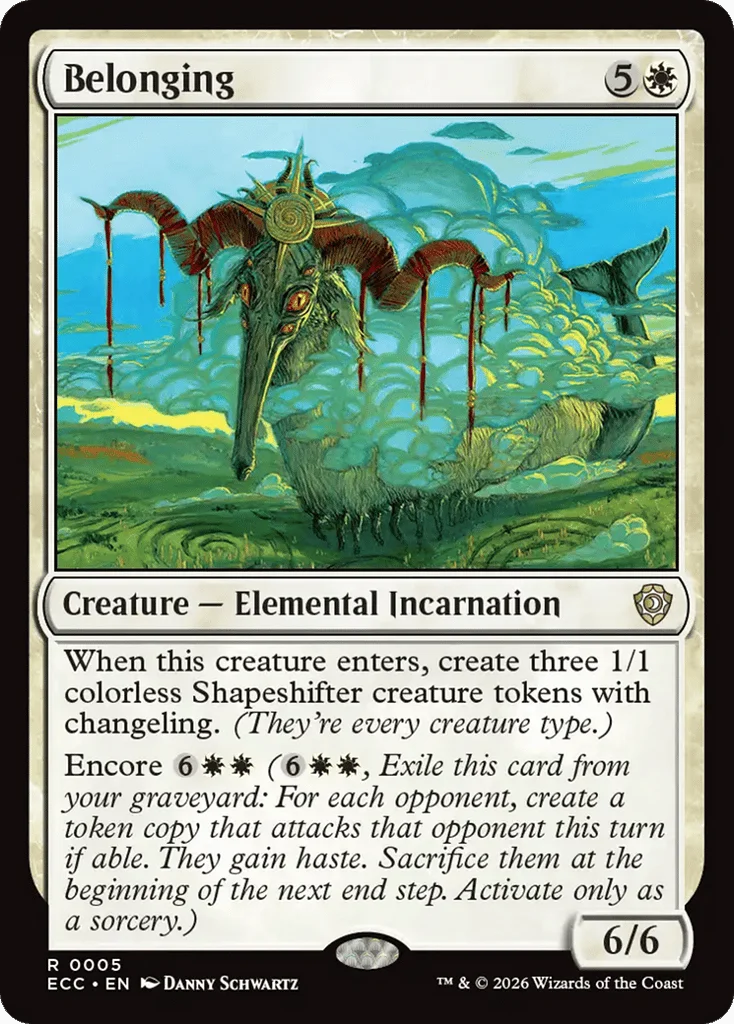 Belonging · Lorwyn Eclipsed Commander