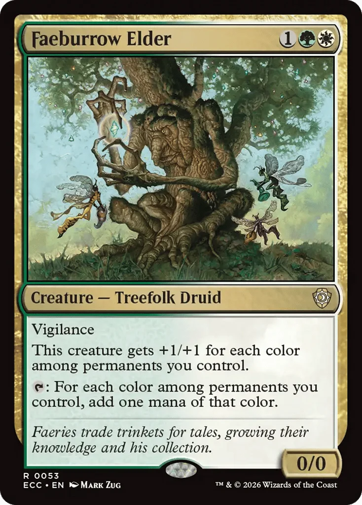 Faeburrow Elder · Lorwyn Eclipsed Commander