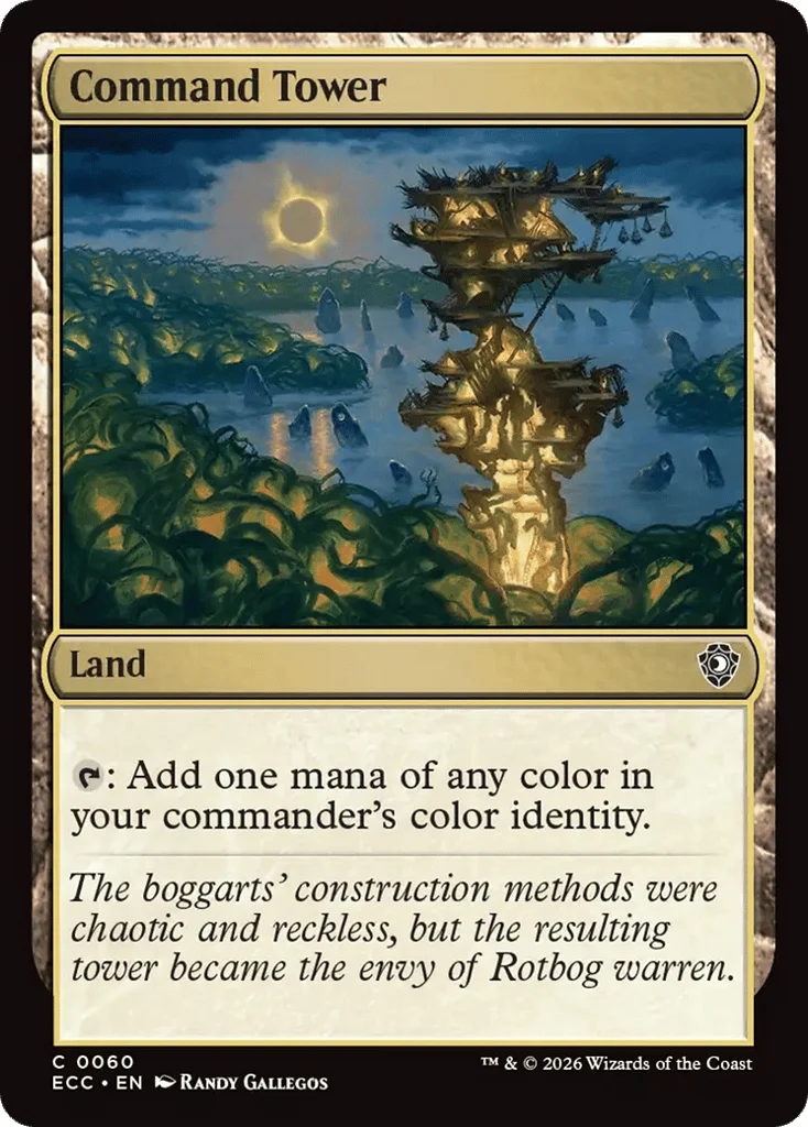 Command Tower · Lorwyn Eclipsed Commander