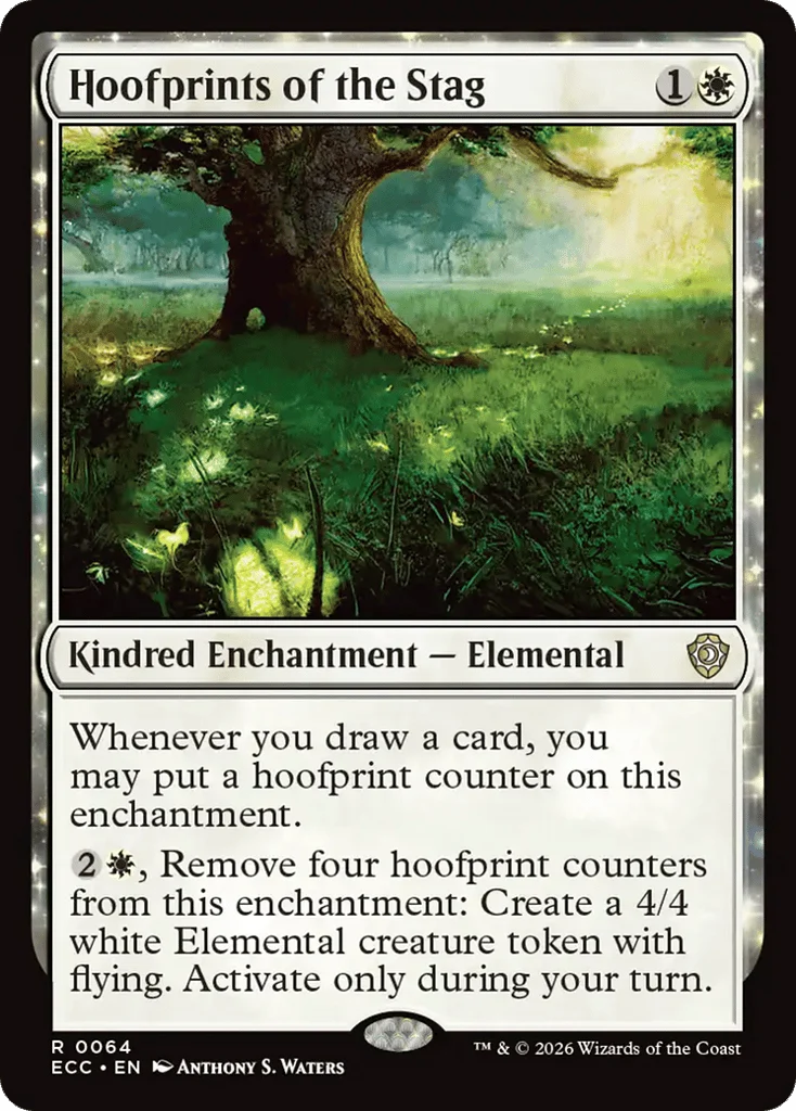 Hoofprints of the Stag · Lorwyn Eclipsed Commander