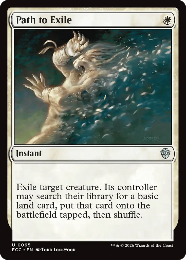 Path to Exile · Lorwyn Eclipsed Commander
