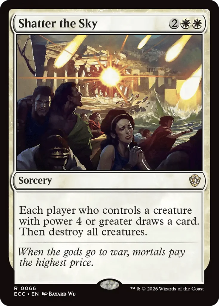 Shatter the Sky · Lorwyn Eclipsed Commander