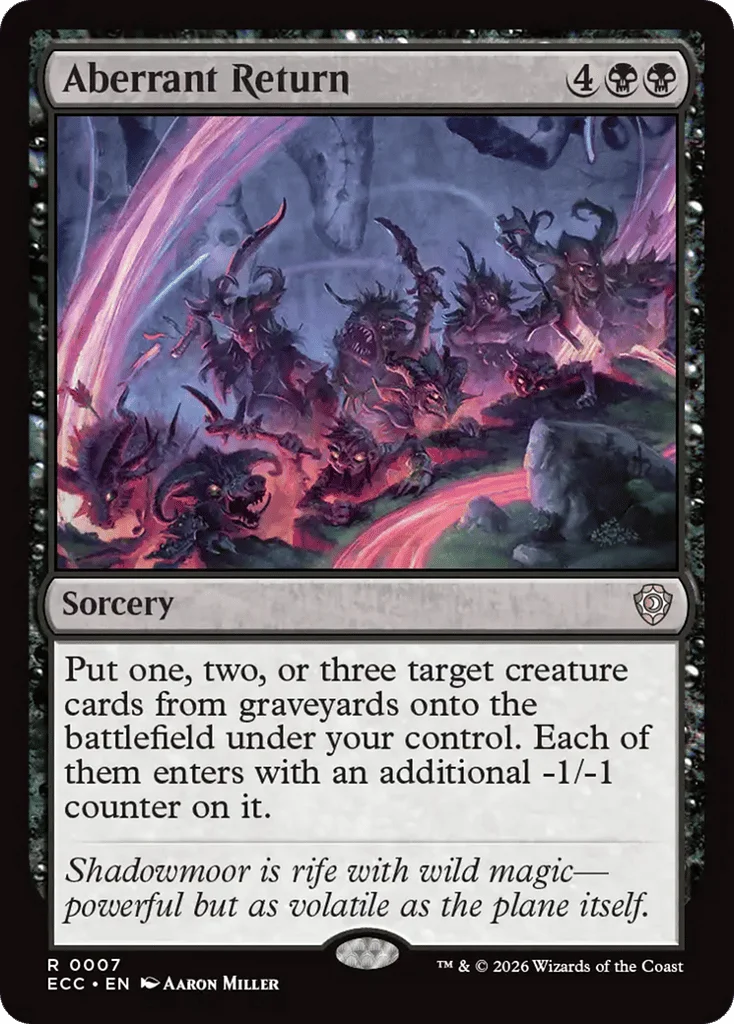 Aberrant Return · Lorwyn Eclipsed Commander