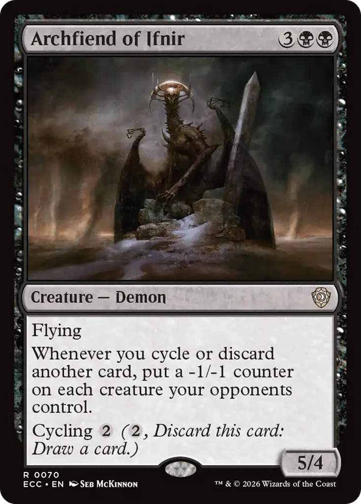 Archfiend of Ifnir · Lorwyn Eclipsed Commander