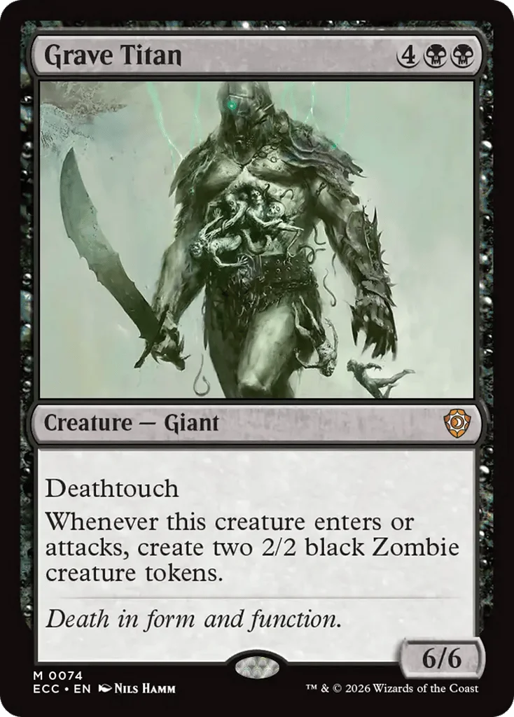 Grave Titan · Lorwyn Eclipsed Commander