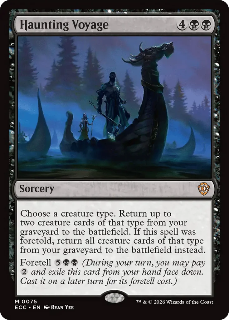 Haunting Voyage · Lorwyn Eclipsed Commander
