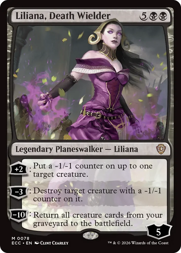 Liliana, Death Wielder · Lorwyn Eclipsed Commander