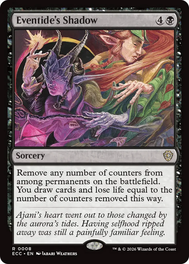 Eventide's Shadow · Lorwyn Eclipsed Commander
