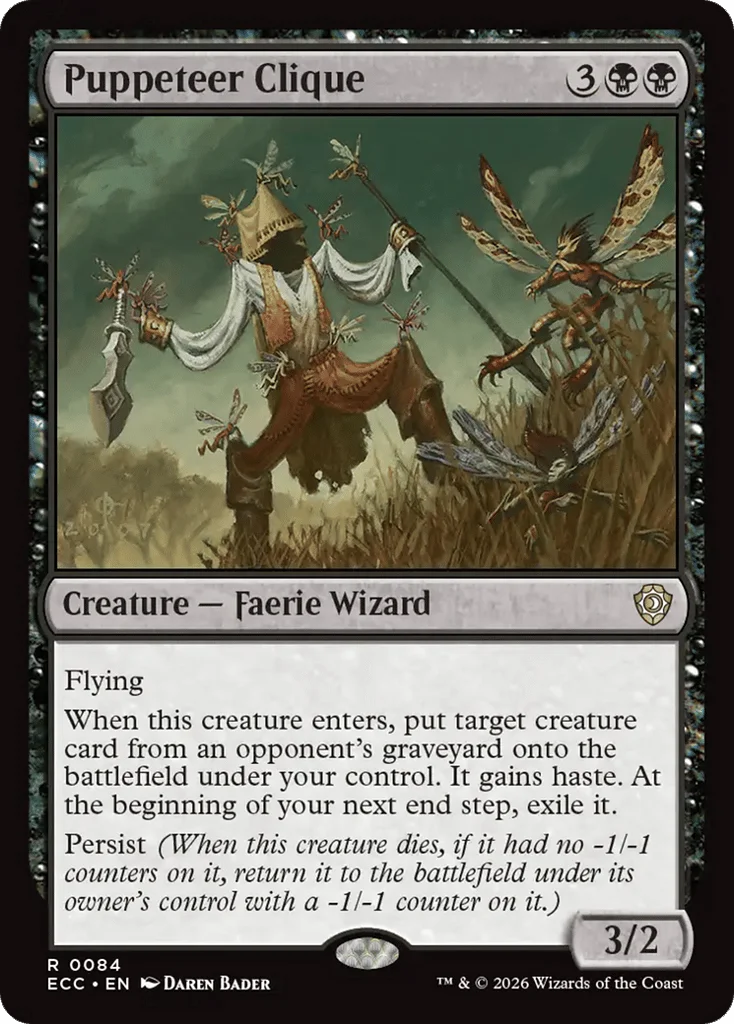 Puppeteer Clique · Lorwyn Eclipsed Commander