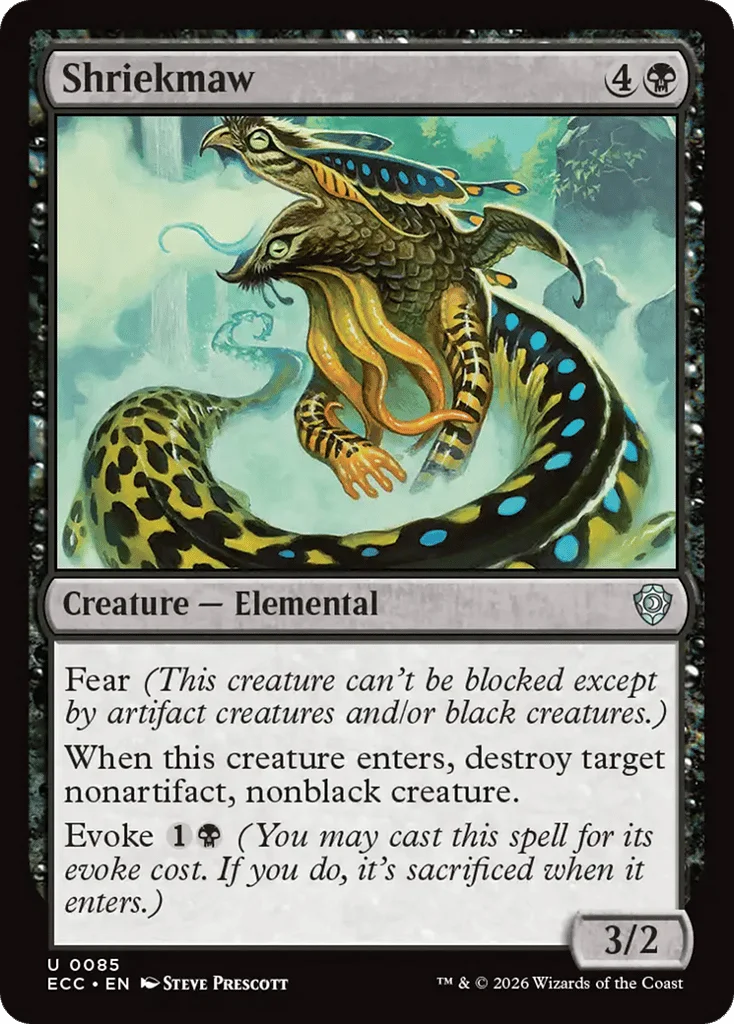 Shriekmaw · Lorwyn Eclipsed Commander