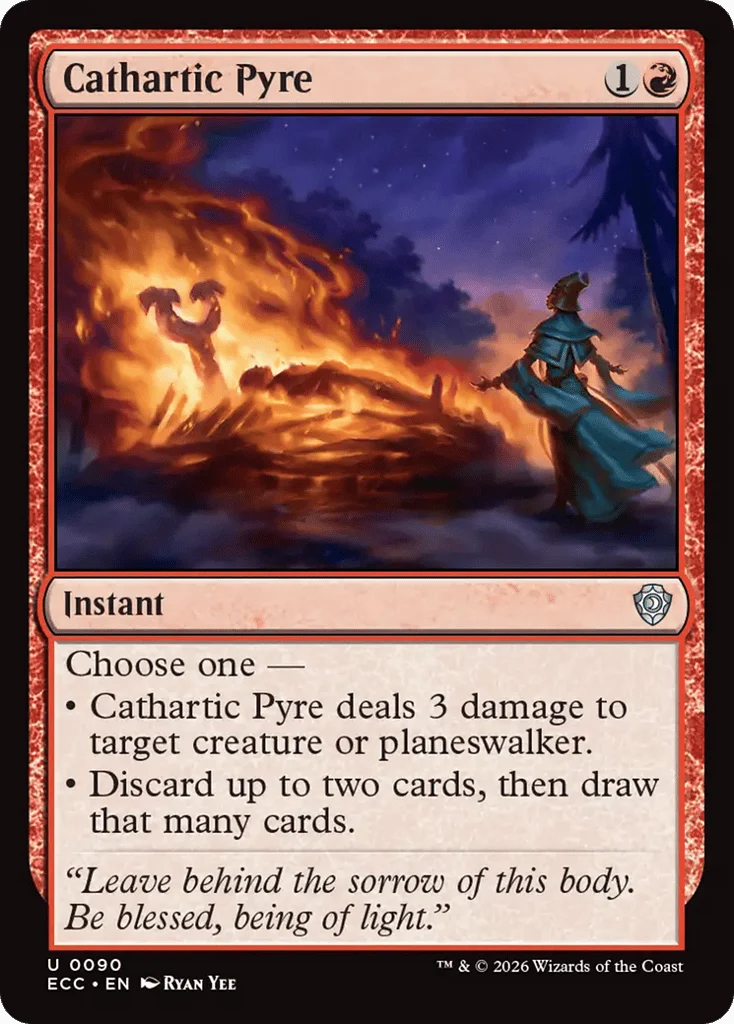 Cathartic Pyre · Lorwyn Eclipsed Commander