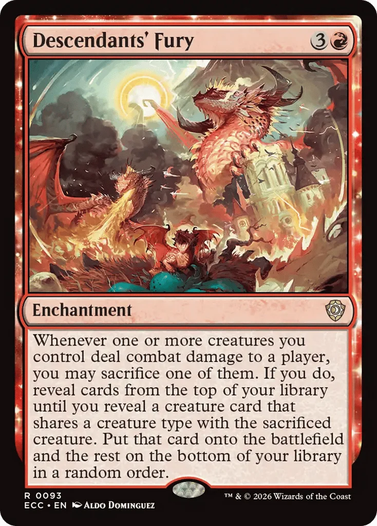 Descendants' Fury · Lorwyn Eclipsed Commander