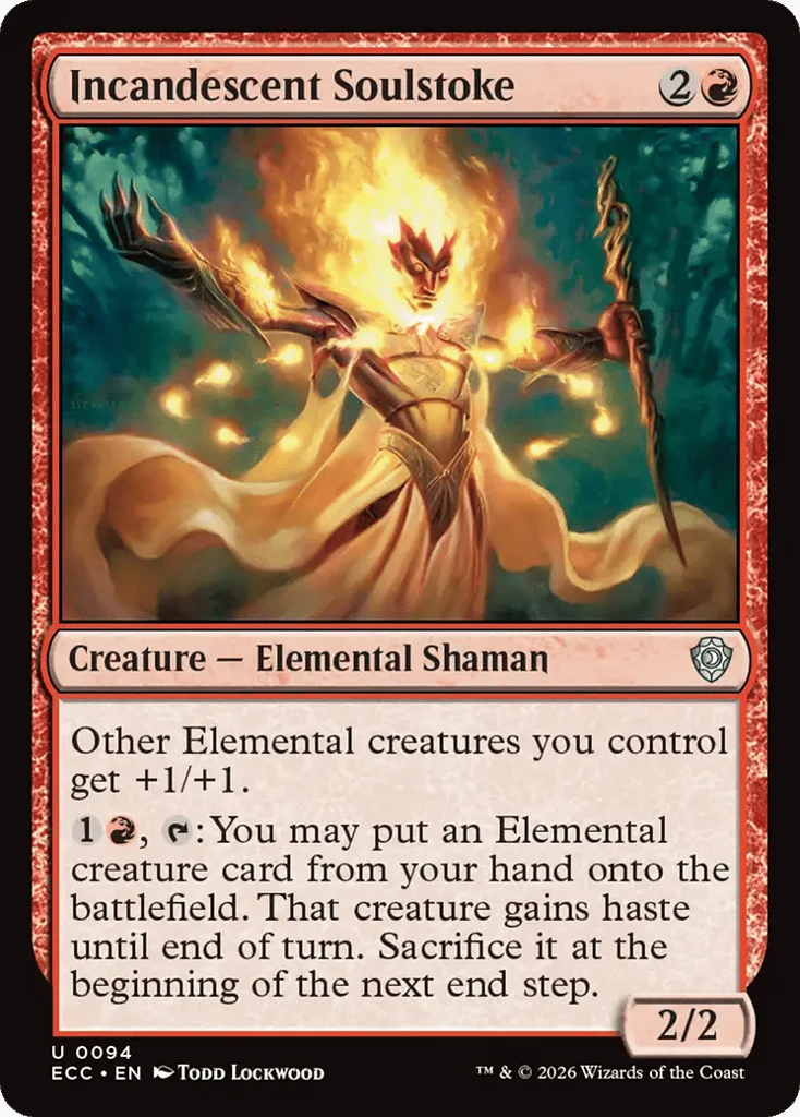 Incandescent Soulstoke · Lorwyn Eclipsed Commander