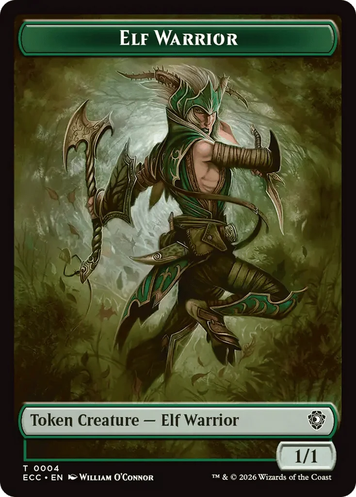 Elf Warrior · Lorwyn Eclipsed Commander