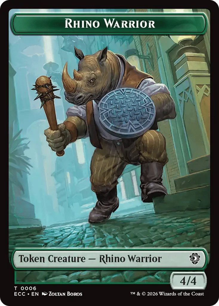 Rhino Warrior · Lorwyn Eclipsed Commander