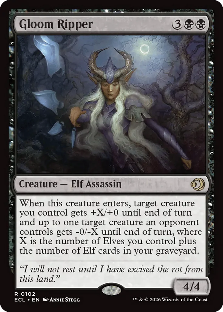 Gloom Ripper · Lorwyn Eclipsed