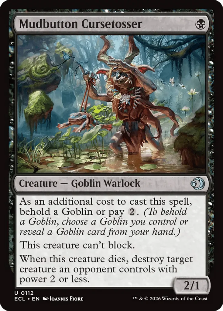 Mudbutton Cursetosser · Lorwyn Eclipsed