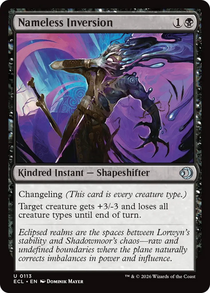 Nameless Inversion · Lorwyn Eclipsed