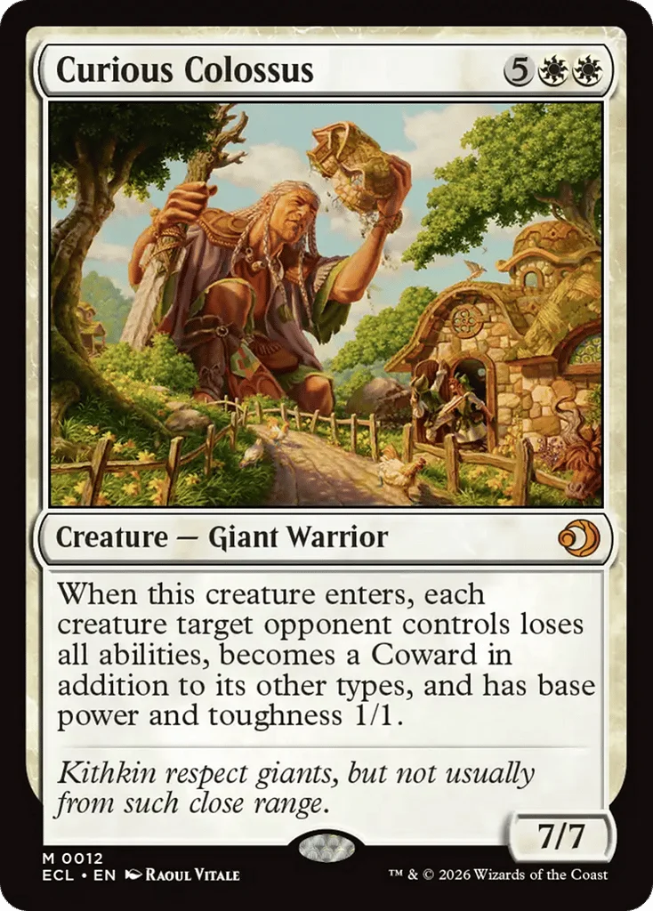 Curious Colossus · Lorwyn Eclipsed