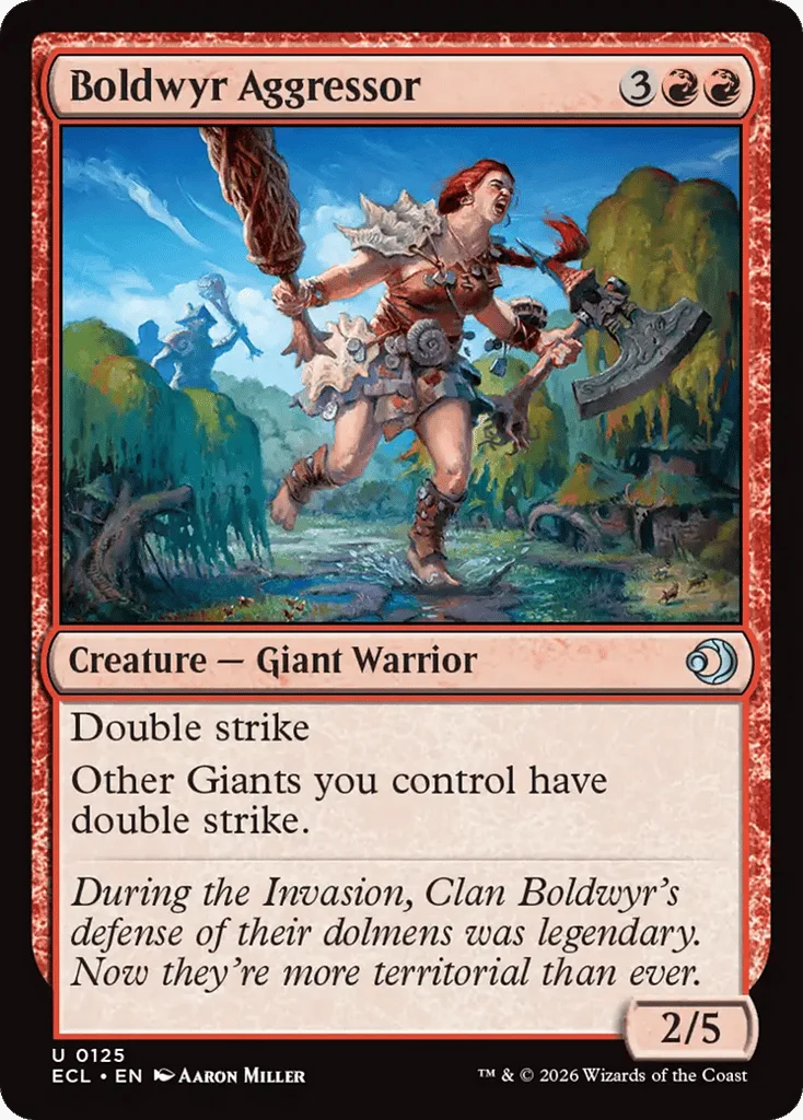 Boldwyr Aggressor · Lorwyn Eclipsed