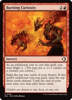 Burning Curiosity