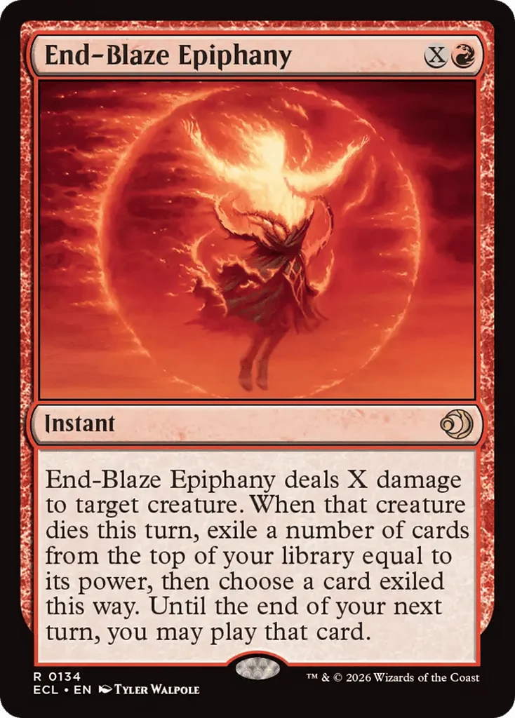 End-Blaze Epiphany · Lorwyn Eclipsed