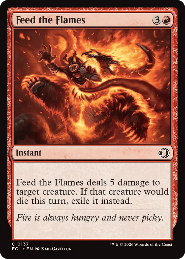 Feed the Flames · Lorwyn Eclipsed