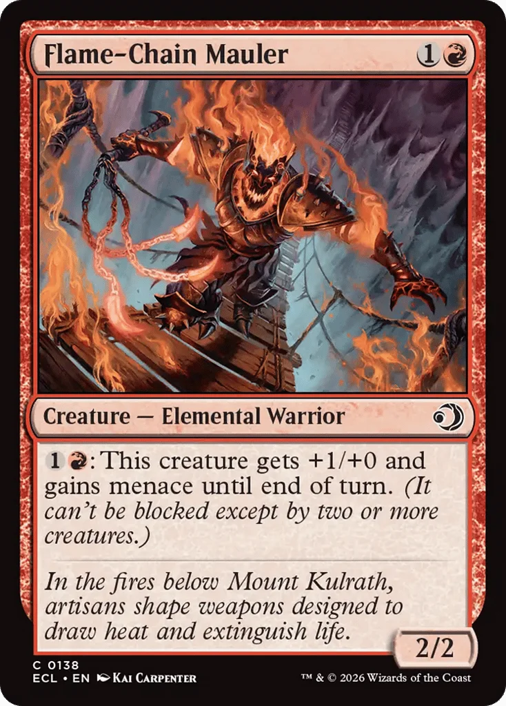 Flame-Chain Mauler · Lorwyn Eclipsed